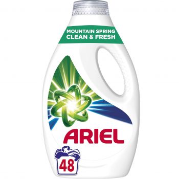 Купить стиральное средство Гель для прання ARIEL Гірське джерело 2.4 л (8006540874745) | Фото 1