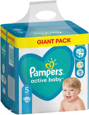 Підгузки PAMPERS Activebaby Junior Джайнт 64 шт (8001090949974) | Фото 10
