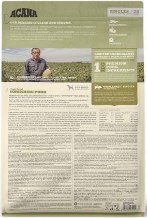 Сухий гіпоалергенний корм для собак порід Acana Yorkshire Pork 2 кг (a57220) Сухий гіпоалергенний корм для собак порід Acana Yorkshire Pork 2 кг (a57220) | Фото 5