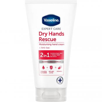 Крем для рук Vaseline експерт догляд 2-в-1 зволожуючий 75 мл (8712561479776) | Фото 2