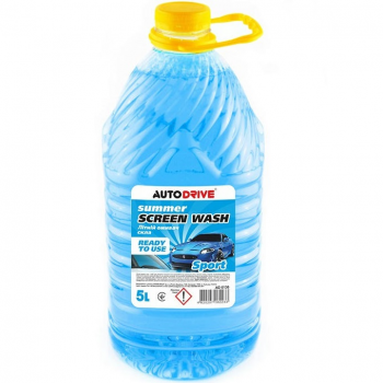 Омивач скла Auto Drive літній Summer Screen Wash Sport PET 5л (AD0136) | Фото 1