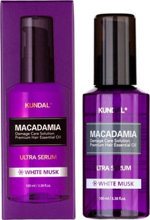 Масло-сироватка Kundal Macadamia White Musk 100 мл (8809568740869) | Фото 1