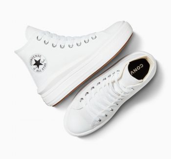 Кеди високі жіночі CONVERSE Ctas Move Hi 568498C 37.5 (7 US) білий (194432299269) Кеди високі жіночі CONVERSE Ctas Move Hi 568498C 37.5 (7 US) білий (194432299269) | Фото 8