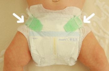 Підгузки MOONY NB 0-5 кг, 76 шт. (4903111137800) | Фото 5