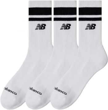 Шкарпетки New Balance Everyday Stripe Midcalf LAS51243WK 3 пари S білі (197968258380) Шкарпетки New Balance Everyday Stripe Midcalf LAS51243WK 3 пари S білі (197968258380) | Фото 2