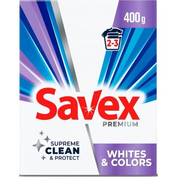 Пральний порошок Savex Whites & Colors автомат 400 г (3800024013133) | Фото 1