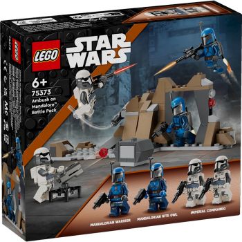 Конструктор LEGO Star Wars Бойовий комплект «Засідка на Мандалорі» (75373) | Фото 1