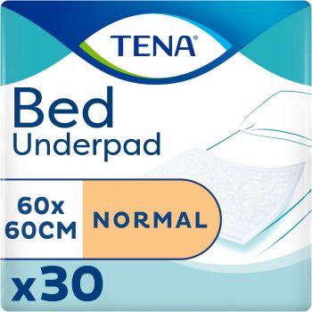Пелюшки сечопоглинальні TENA Bed Normal 60х60 см 30 шт (7322540525427) | Фото 1