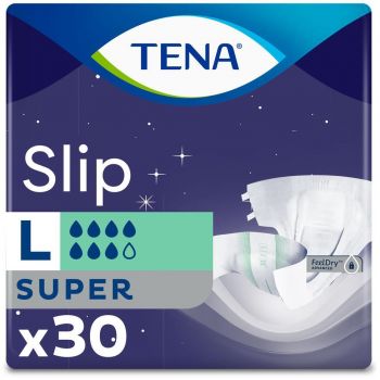Купить подгузник для взрослых Підгузки для дорослих TENA Slip Super Large 30 (7322541118499) | Фото 1