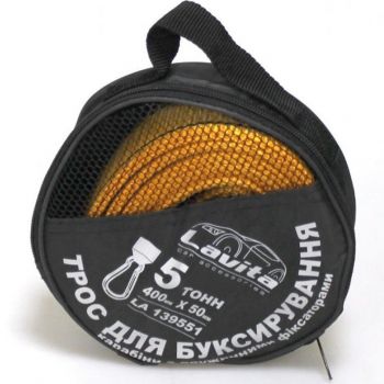 Трос буксирувальний Lavita 5т 4м*50мм Polypropylene (LA_139551) | Фото 1