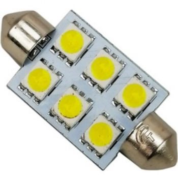 Лампа Tempest LED cофітна C5W 12V T11x39-S8.5 (6SMD, 5050) White (4905973804) | Фото 1