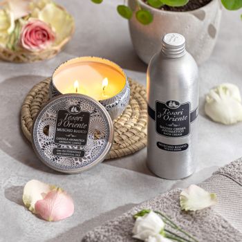 Купить гель и скраб для тела Крем-гель для душу Tesori d`Oriente Білий мускус 250 мл (8008970011158) | Фото 5