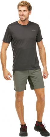 Футболка чоловіча для туризму Quechua MH100 8316244 M темно-сіра (338287_Quechua) Футболка чоловіча для туризму Quechua MH100 8316244 M темно-сіра (338287_Quechua) | Фото 3