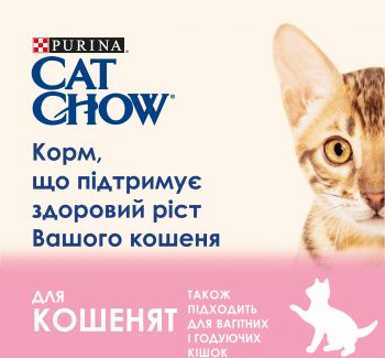 Cat Chow Kitten. З індичкою та кабачками в желе, 85г (7613036595001) Cat Chow Kitten. З індичкою та кабачками в желе, 85г (7613036595001) | Фото 4