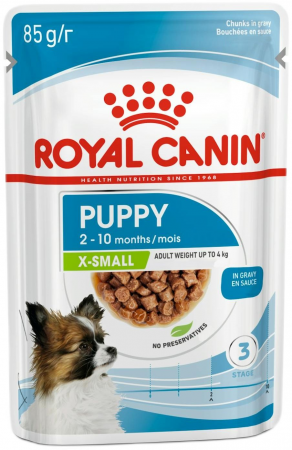 Вологий корм для цуценят Royal Canin X-Small Puppy 85г Вологий корм для цуценят Royal Canin X-Small Puppy 85г | Фото 2