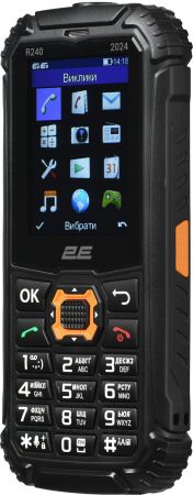 Мобільний телефон 2E R240 2025 Black (694743657623) | Фото 4