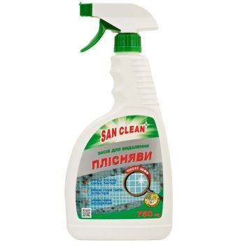 Купить средство для уборки San Clean для видалення цвілі та грибка 750 г розпилювач (4820003544891) | Фото 1