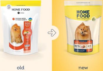 Для малих порід HOME FOOD Індичка та лосось для здорової шкіри та блиску шерсті 700г (4820235020354) | Фото 6