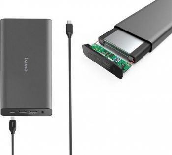 HAMA Universal 26800 mAh PD 5-20V/60W Grey (200012) | Фото 2