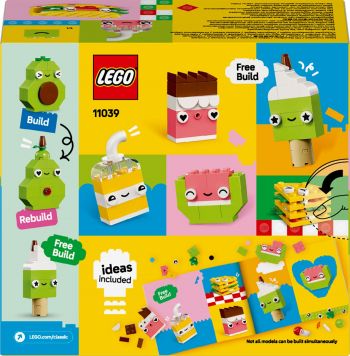 Конструктор LEGO Classic Творчі друзі з їжею (11039) | Фото 2