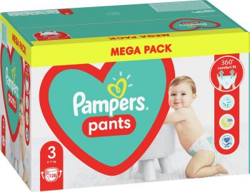 Підгузки-трусики PAMPERS Pants Maxi (9-15кг) Мега 108 шт (8006540069448) | Фото 10