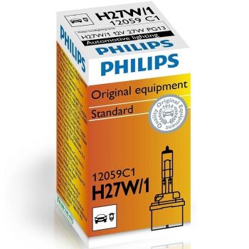 Купить автомобильную лампу Лампа Philips галогенова 12V H27W/1 27W Pg13 (PS_12059_C1) | Фото 1