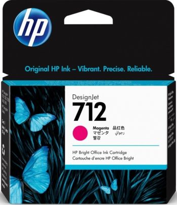 Купить расходный материал для принтеров HP No.712 DesignJet Т230/Т630 Magenta 29ml (3ED68A) | Фото 1