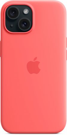 Чохол APPLE для iPhone 15 Silicone Case with MagSafe Guava (MT0V3ZM/A) | Фото 2