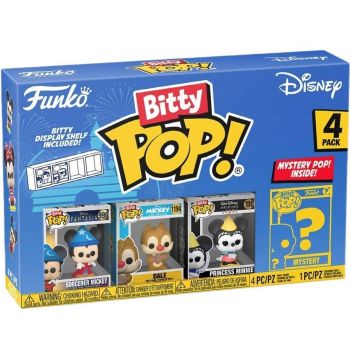 Колекційна фігурка Funko POP (Bitty): Disney - Sorcerer Mickey 4pk (889698713214) | Фото 1