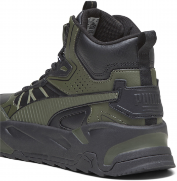 Черевики чоловічі Puma Trinity Mid Hybrid L 393985-04 41 (7.5 UK) чорні/оливкові (4099684648437) | Фото 5