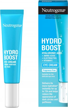 Купить крем для кожи вокруг глаз Пробуджуючий крем для шкіри навколо очей Neutrogena Hydro Boost 15 мл (3574661352527) | Фото 2