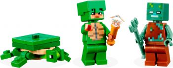 Конструктор LEGO Minecraft Пляжний будиночок у вигляді черепахи (21254) Конструктор LEGO Minecraft Пляжний будиночок у вигляді черепахи (21254) | Фото 8