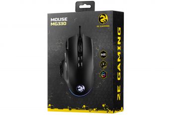 Ігрова миша 2E Gaming MG330 RGB USB Black (2E-MG330UB) | Фото 2