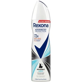 Антиперспірант-аерозоль REXONA Advanced protection 72H Invisible aqua 150 мл (8720181450440) Антиперспірант-аерозоль REXONA Advanced protection 72H Invisible aqua 150 мл (8720181450440) | Фото 1