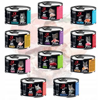 Вологий корм для стерилізованих котів Alpha Spirit Chicken Sterilized Cat з куркою 6х200г | Фото 3