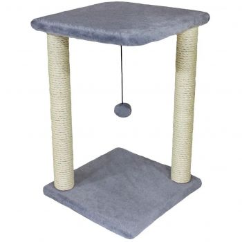 Дряпка Lucky Pet  сизалевий Сімба 2 Сірий 33х33х52 см (4820224216164) | Фото 1