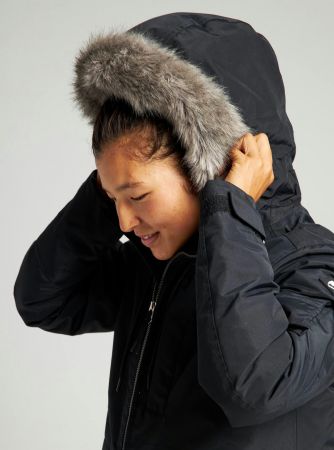 Парка Burton ( 226951 ) WB SAXTON PARKA 2024 TRUE BLACK S чорний (9010510103888) | Фото 7