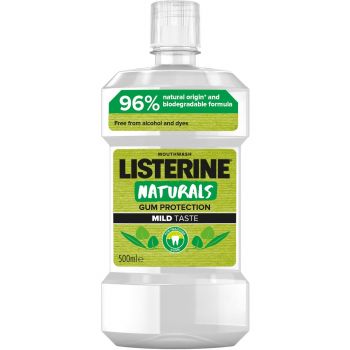 Ополіскувач для ротової порожнини LISTERINE Naturals 500 мл (3574661657462) | Фото 1
