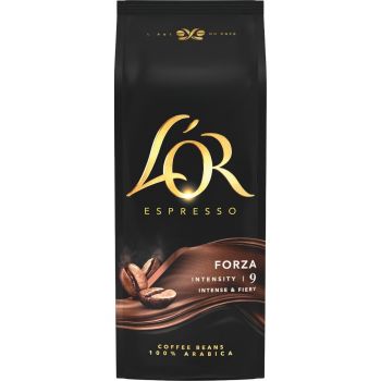Кава L`OR зерна Espresso Forza, 1000г, 100% арабіка (8711000400760) | Фото 1