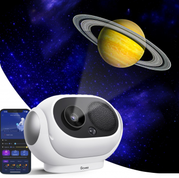 Зоряний проєктор Govee H6092 Galaxy Star Projector, RGB, WI-FI/Bluetooth, Білий (H6092301) Зоряний проєктор Govee H6092 Galaxy Star Projector, RGB, WI-FI/Bluetooth, Білий (H6092301) | Фото 3