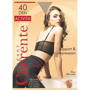 Колготи жіночі Corrente Acivita 40 Den 4 р бежеві (2110402954905) | Фото 1