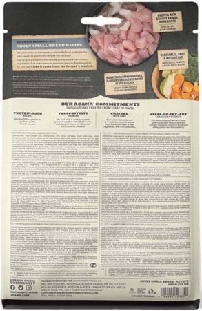 Сухий корм для дорослих собак дрібних порід Acana Adult Small Breed Recipe курча, індичка 0.34 кг (a52334) Сухий корм для дорослих собак дрібних порід Acana Adult Small Breed Recipe курча, індичка 0.34 кг (a52334) | Фото 6