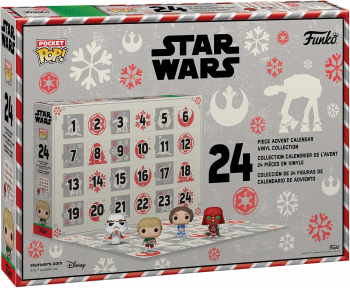 Набір подарунковий Funko POP Advent Calendar: Star Wars Holiday (62090) Купить игровую фигурку Набір подарунковий Funko POP Advent Calendar: Star Wars Holiday (62090) | Фото 3