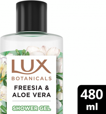 Гель для душу Lux Botanicals Фрезія та алое вера 480мл (8720181499807) | Фото 3