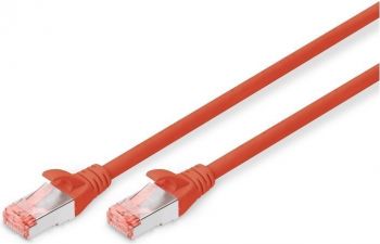 DIGITUS CAT 6 S-FTP, 3м, AWG 27/7, LSZH, красный (DK-1644-030/R) | Фото 1