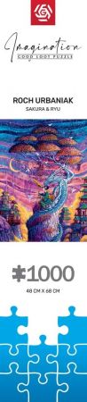 Пазл GoodLoot Imagination: Roch Urbaniak Sakura & Ryu 1000 ел. (5908305249740) | Фото 2