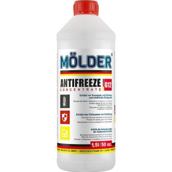 Антифриз Molder концентрат Червоний 1.5л (UKF-015-G12) | Фото 1