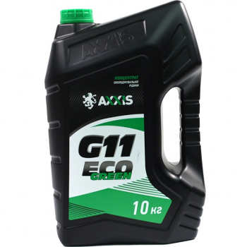 Антифриз Axxis концентрат Eco -80°C Green G11 10кг (AX-P999-G11Gr ECO10л) (48021398126) | Фото 1