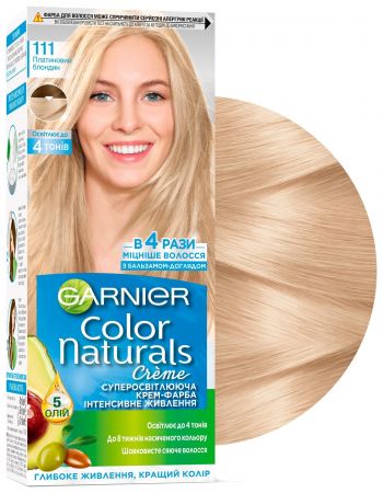 Фарба для волосся Garnier Color Naturals 111 Платиновий блондин (3600540676986) | Фото 2
