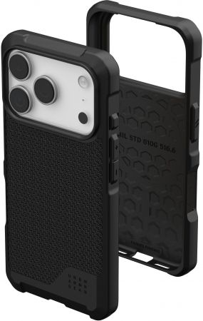Чохол UAG для APPLE iPhone 17 Pro Metropolis LT MagSafe Kevlar Black (114517113940) | Фото 6